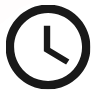 Icono que muestra un reloj para reflejar que no se necesita mucho tiempo para obtener la información adecuada